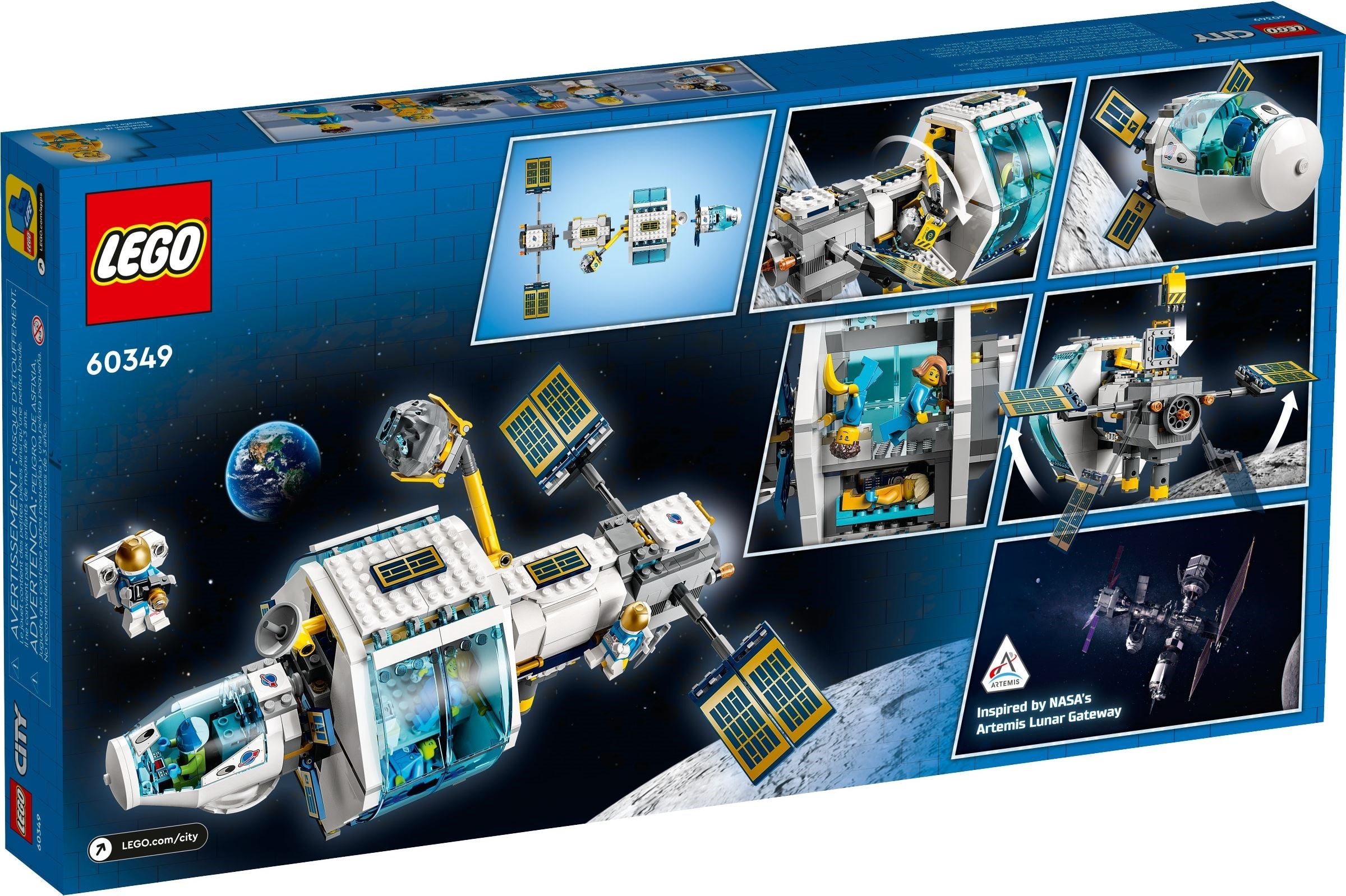 LEGO City Mond-Raumstation 60349