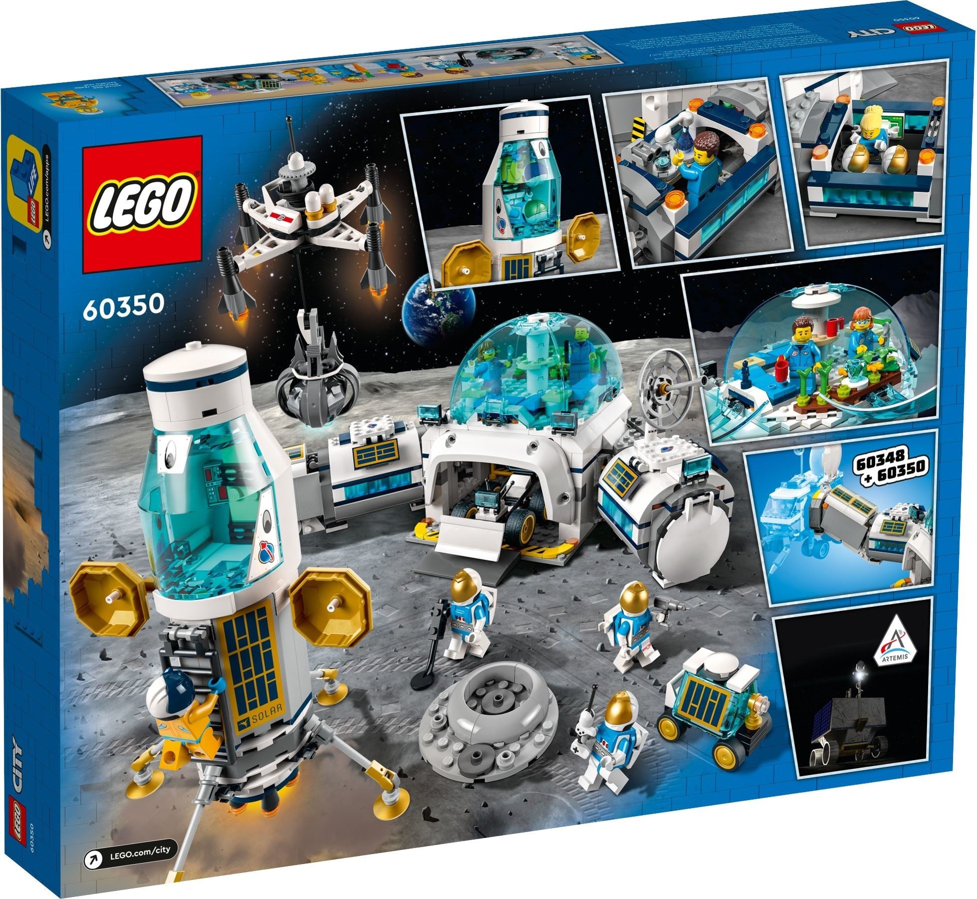 LEGO City Mond-Forschungsbasis 60350