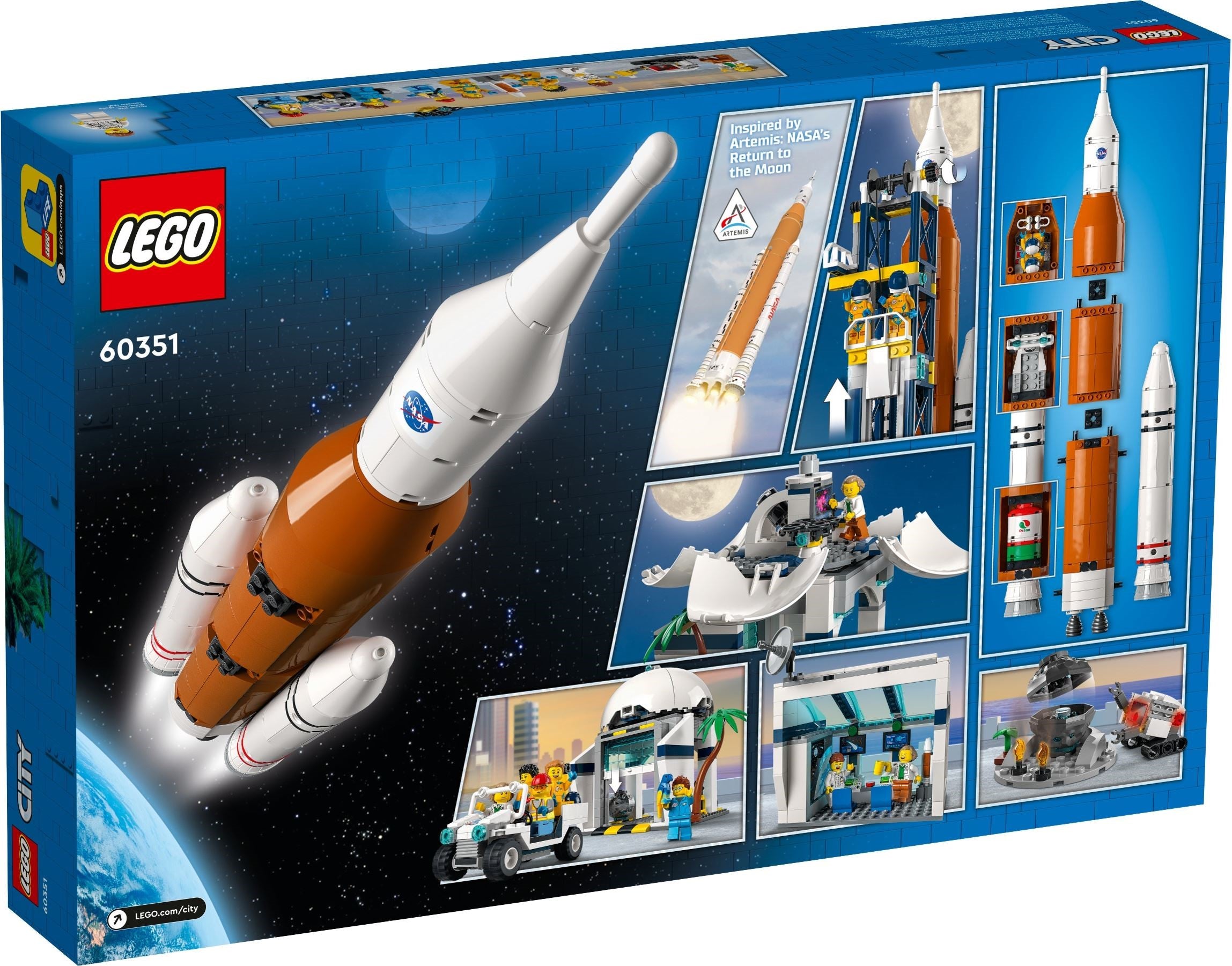 LEGO City Raumfahrtzentrum 60351