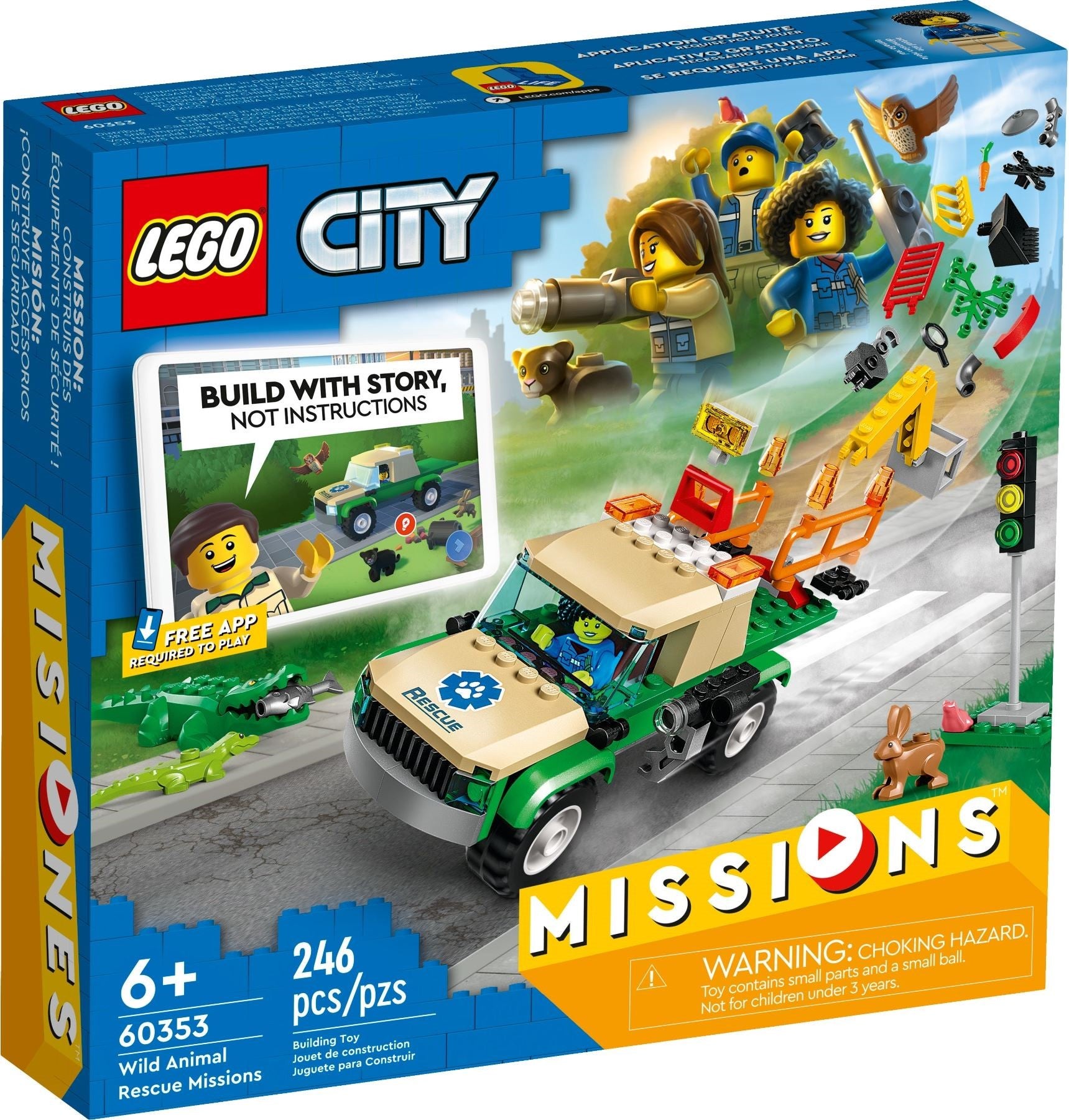 LEGO City Tierrettungsmissionen 60353