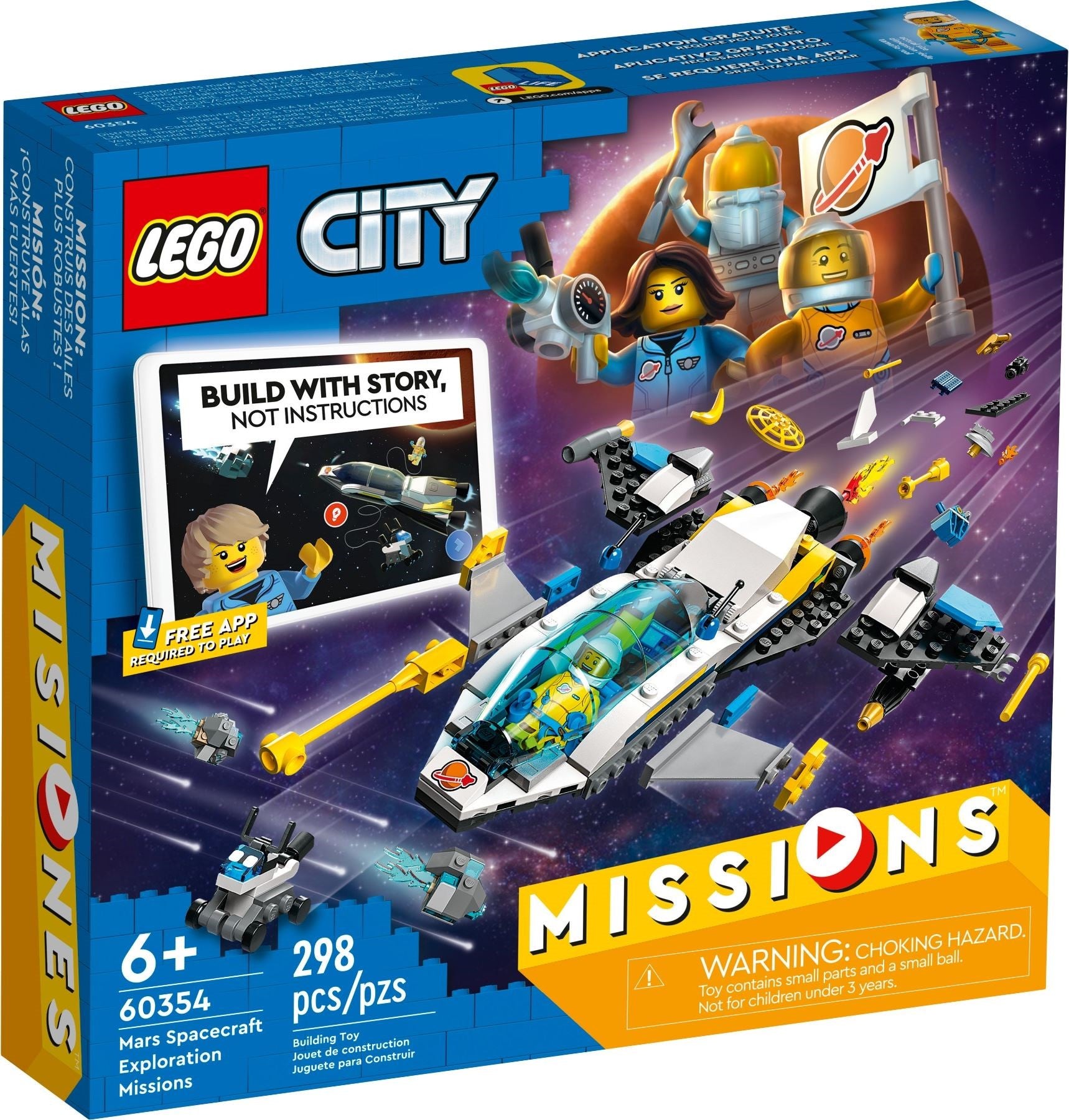 LEGO City Erkundungsmissionen im Weltraum 60354