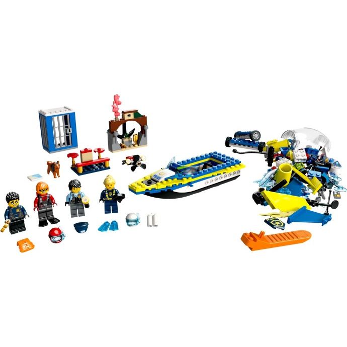 LEGO City Detektivmissionen der Wasserpolizei 60355