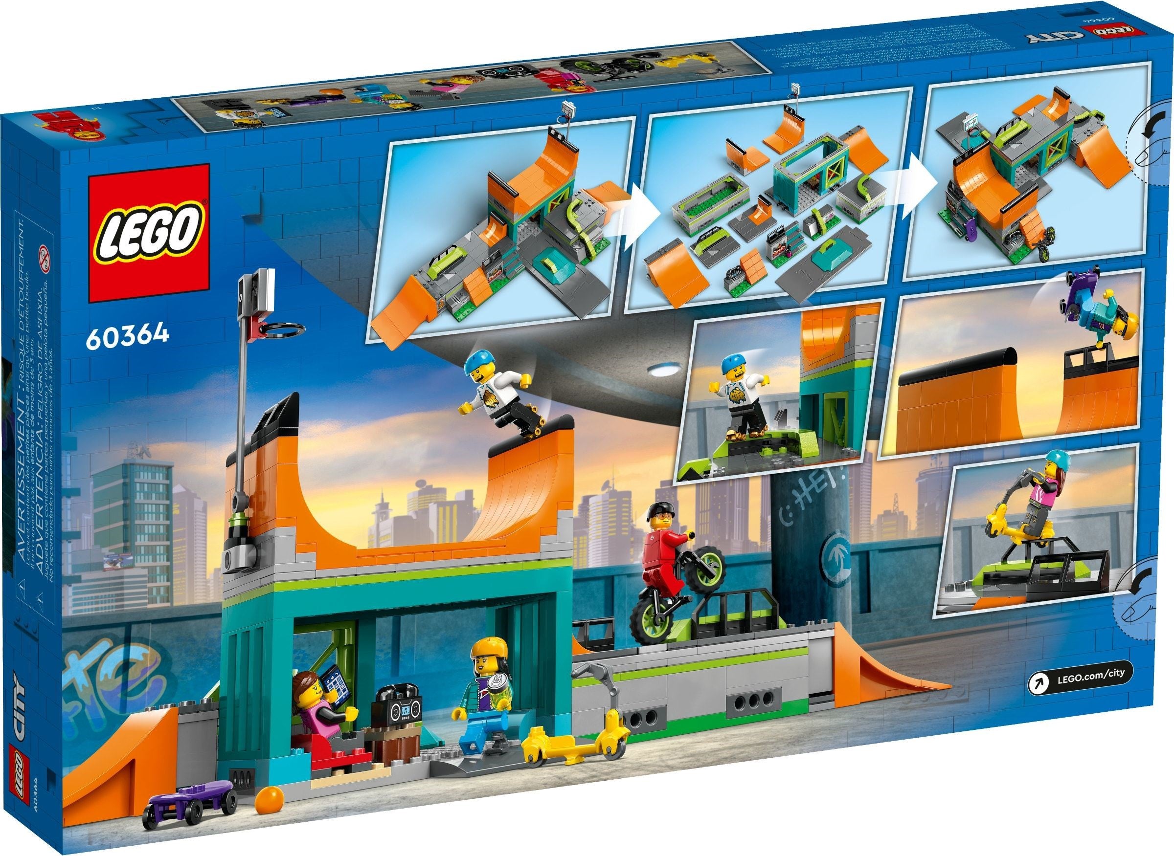 LEGO City Skaterpark 60364