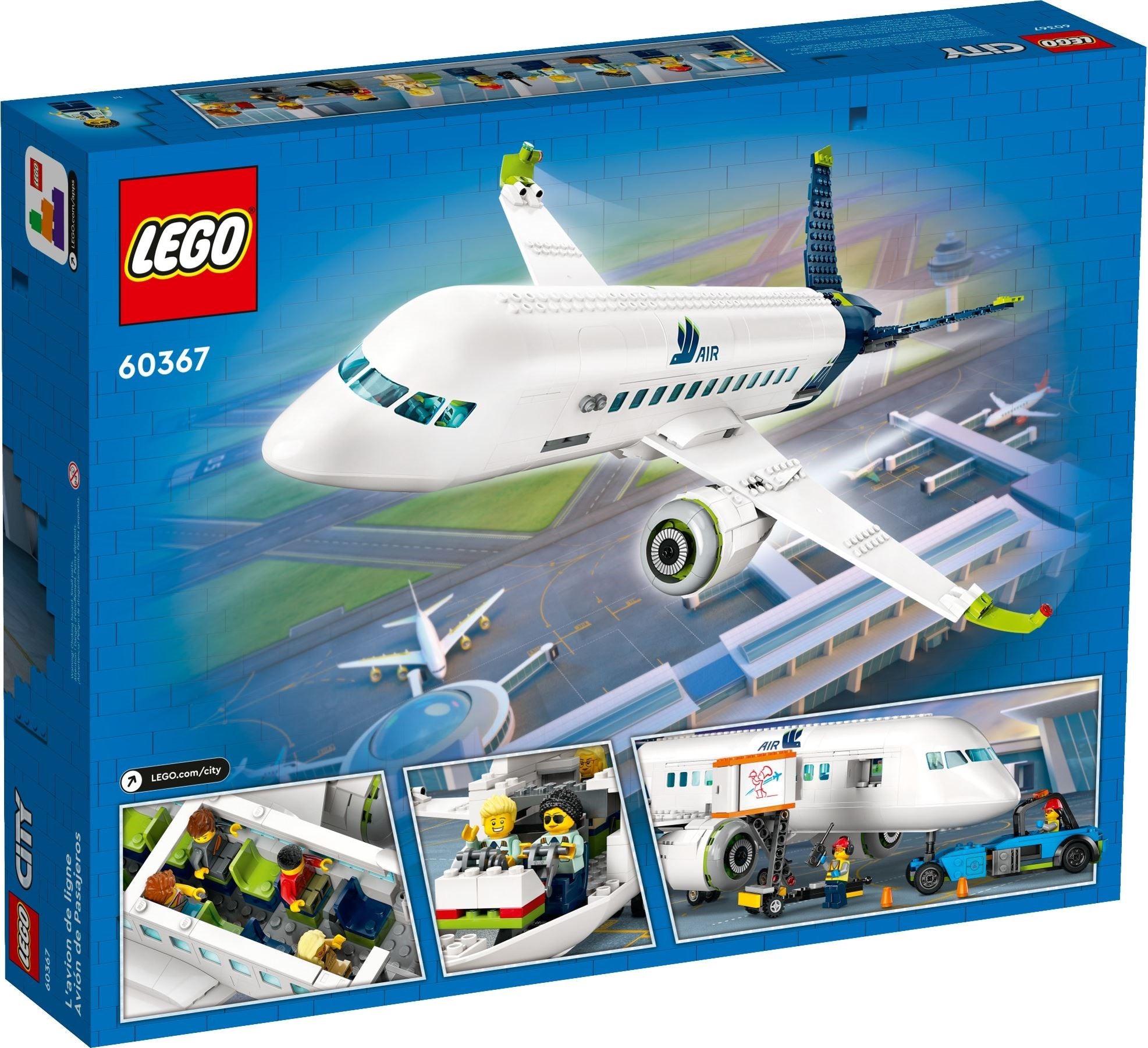 LEGO City Passagierflugzeug 60367