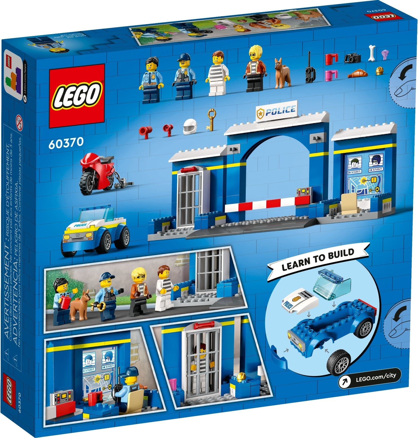 LEGO City Ausbruch aus der Polizeistation 60370