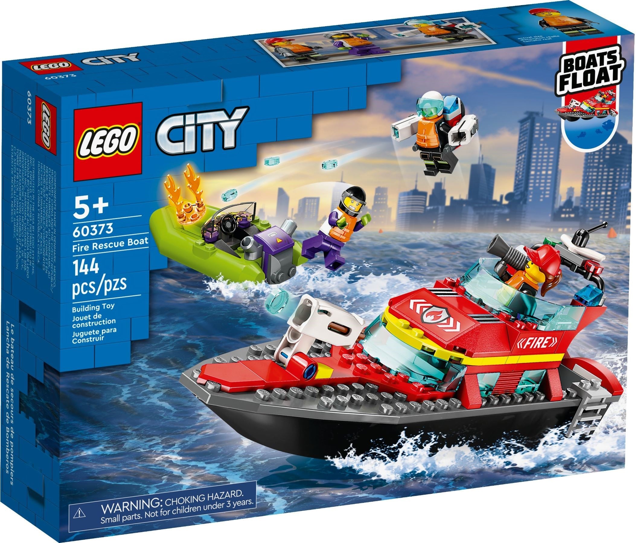 LEGO City Feuerwehrboot 60373