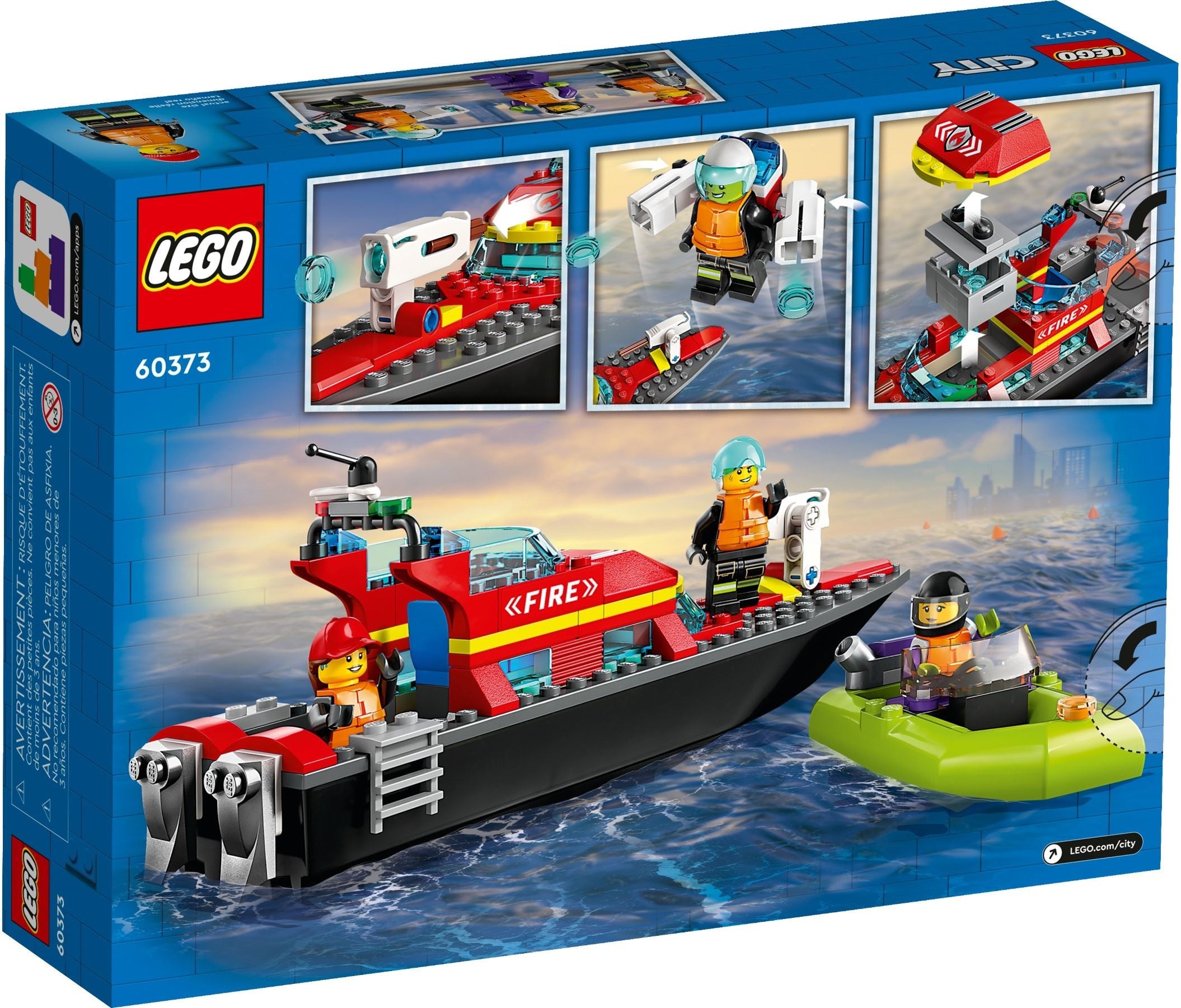 LEGO City Feuerwehrboot 60373