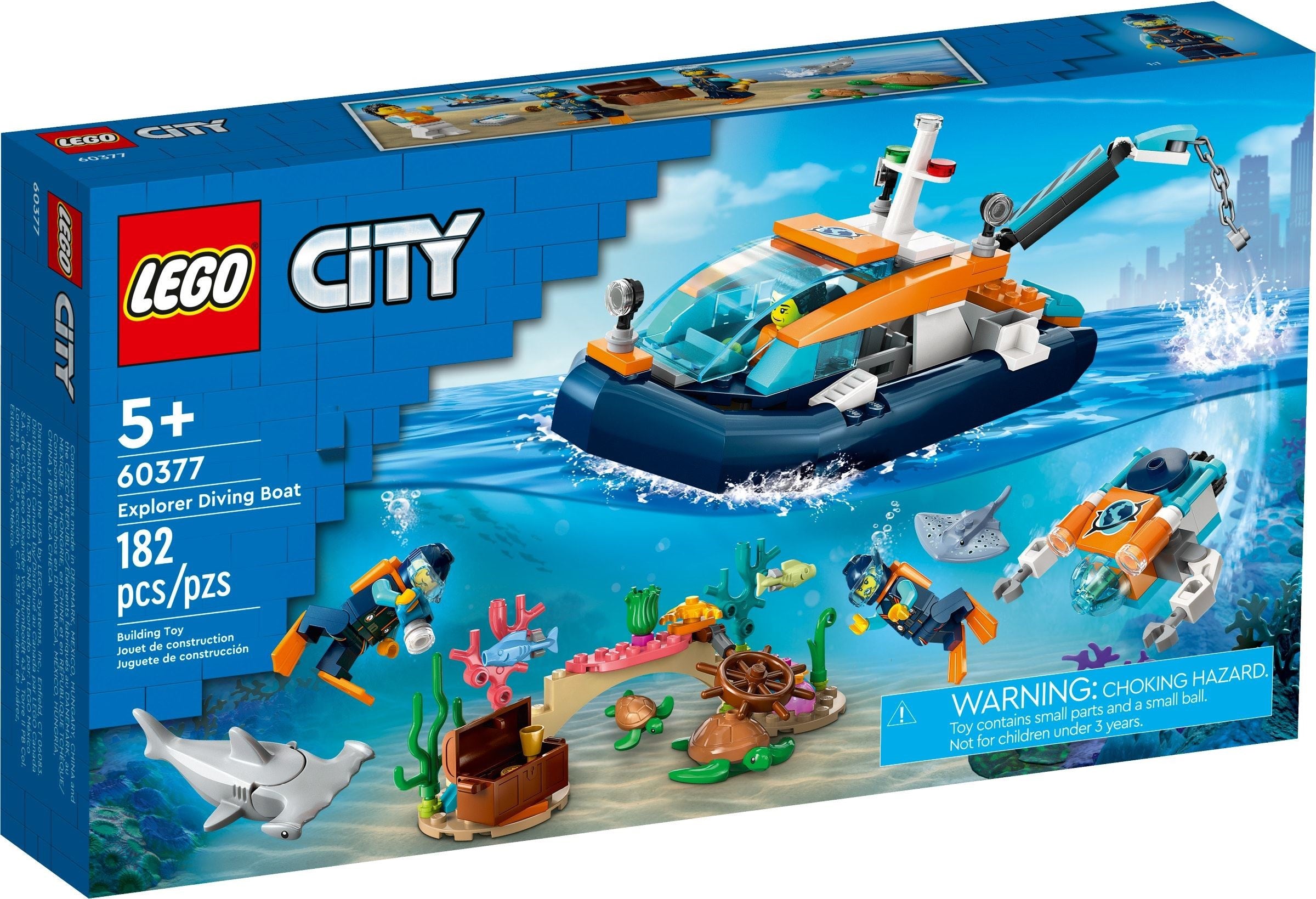 LEGO City Meeresforscher-Boot 60377