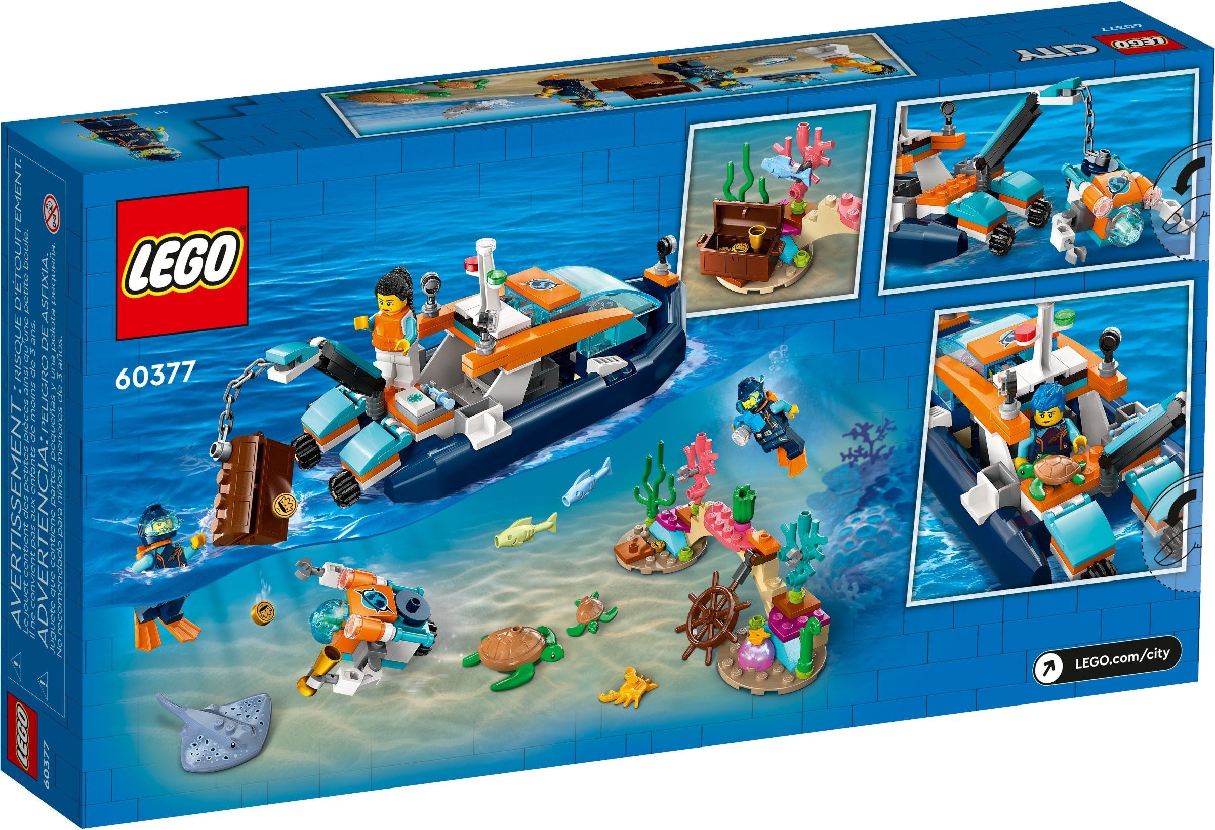 LEGO City Meeresforscher-Boot 60377