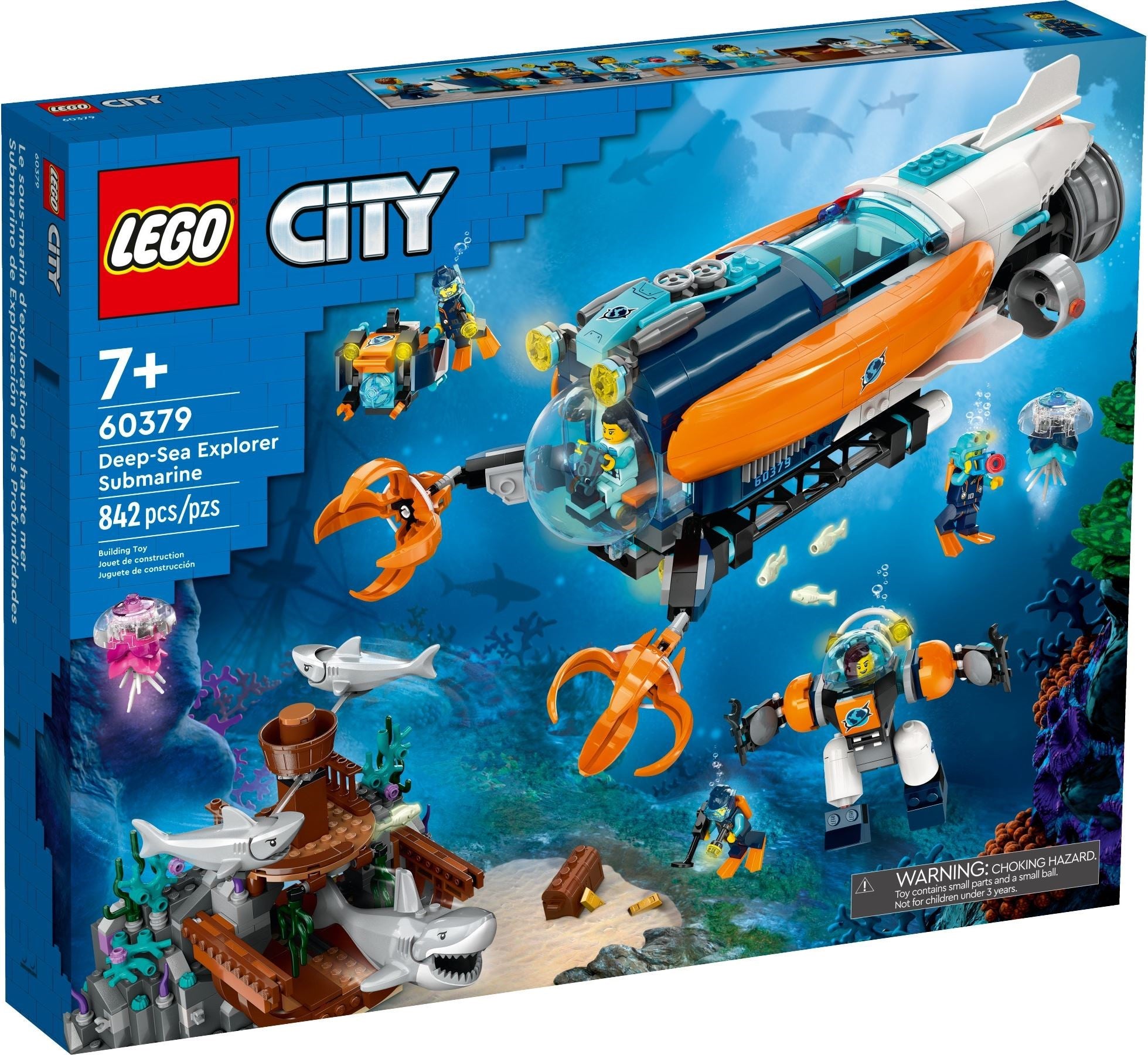 LEGO City Forscher-U-Boot 60379