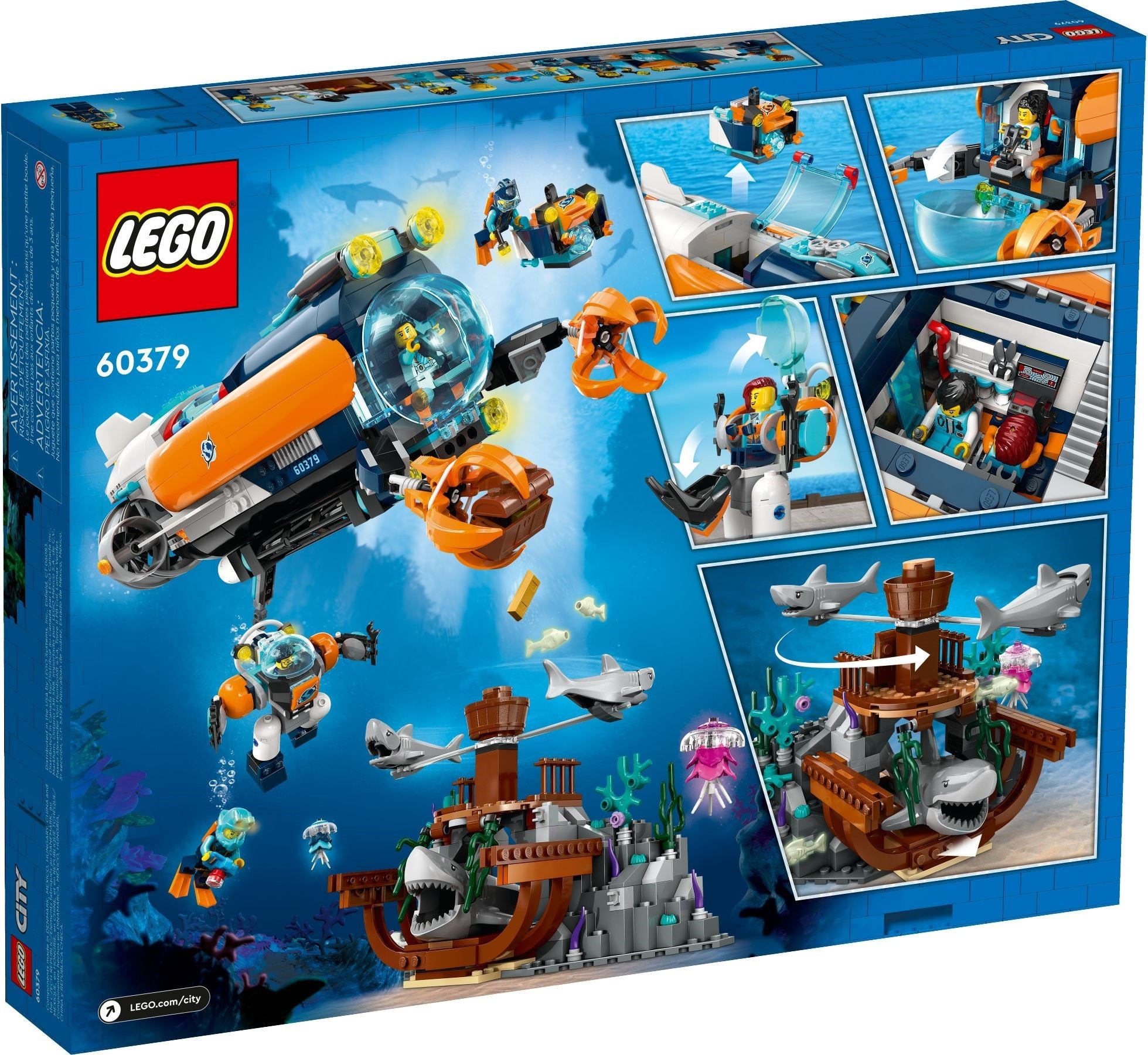 LEGO City Forscher-U-Boot 60379