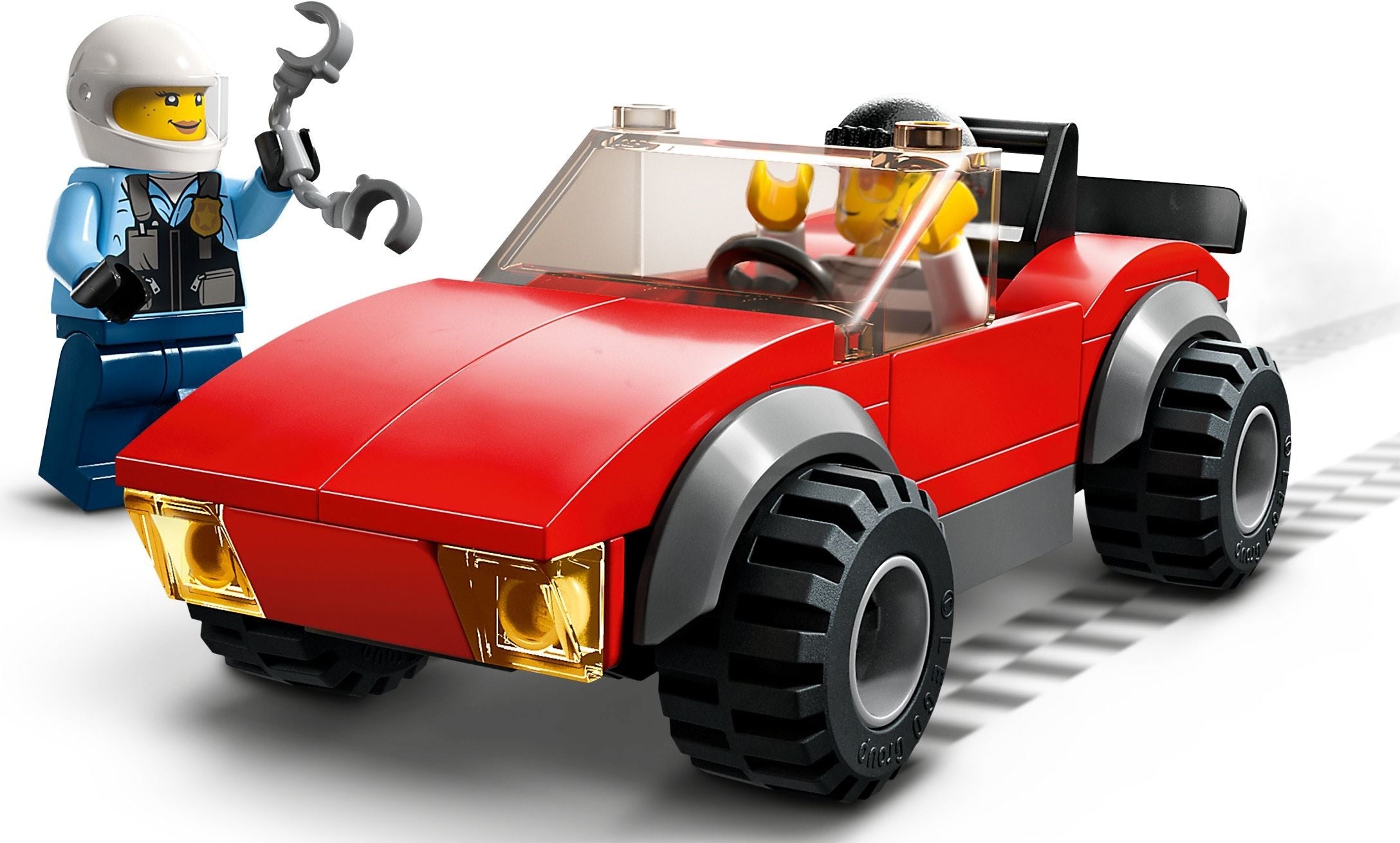 LEGO City Verfolgungsjagd mit dem Polizeimotorrad 60392