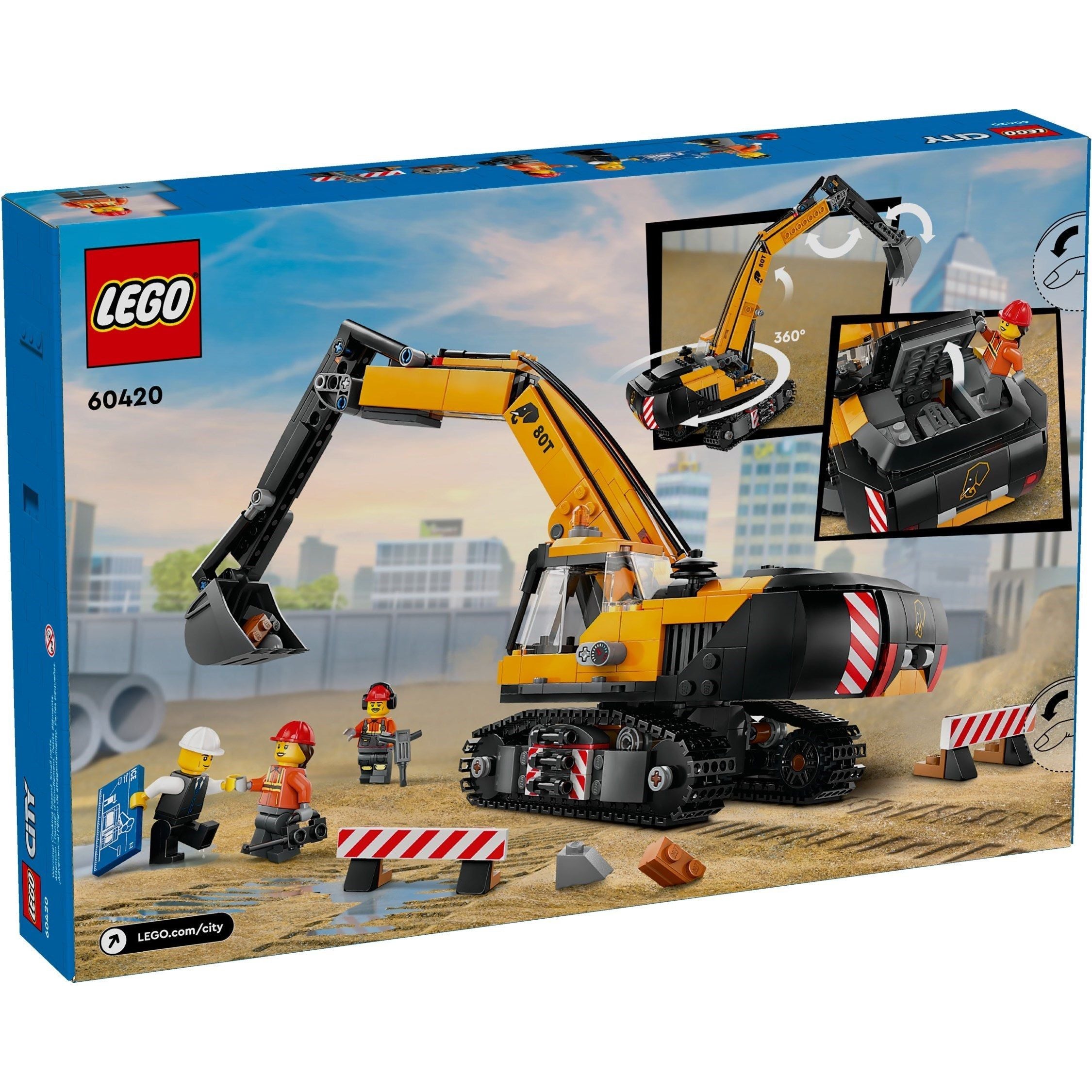 LEGO City Raupenbagger 60420