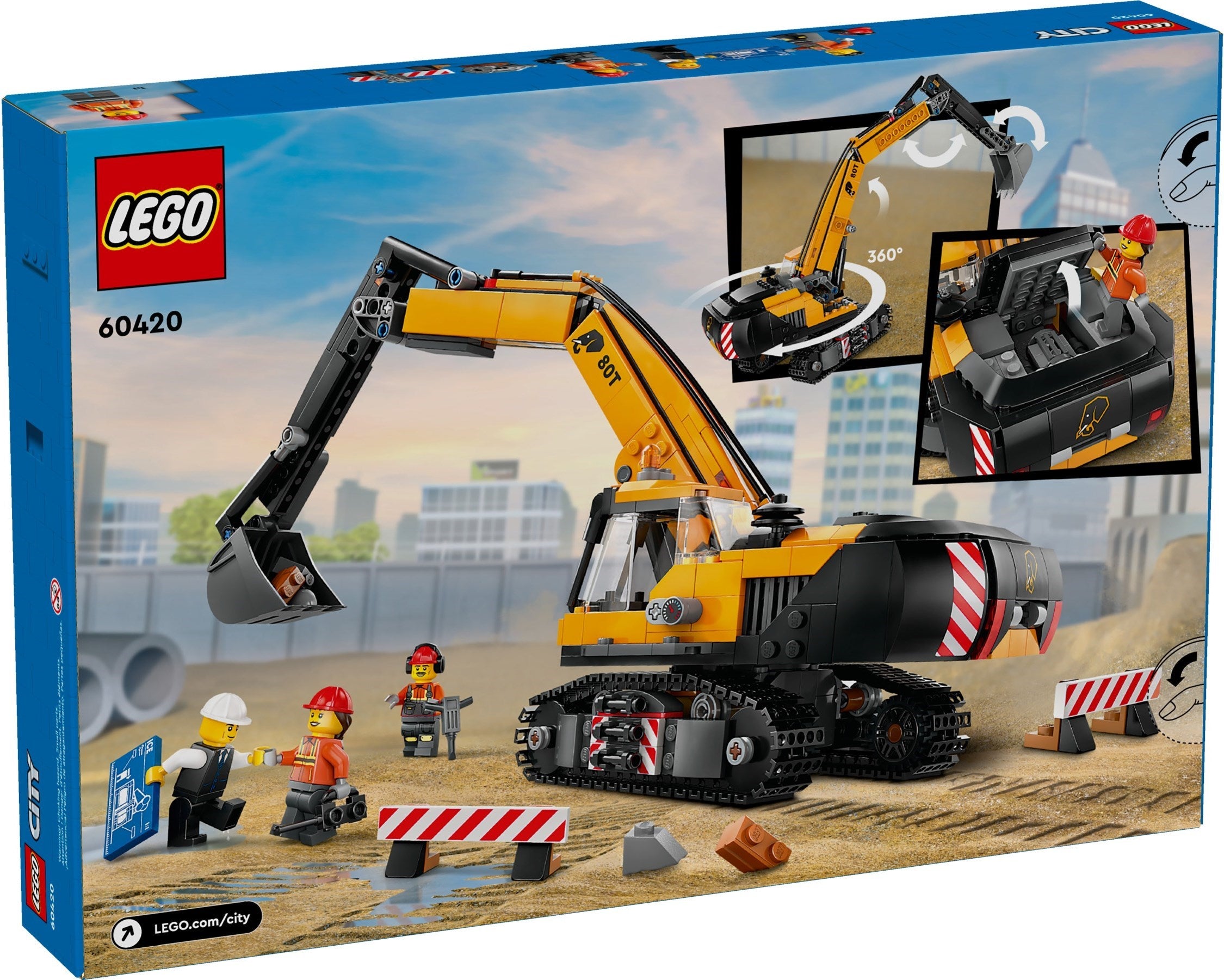 LEGO City Raupenbagger 60420