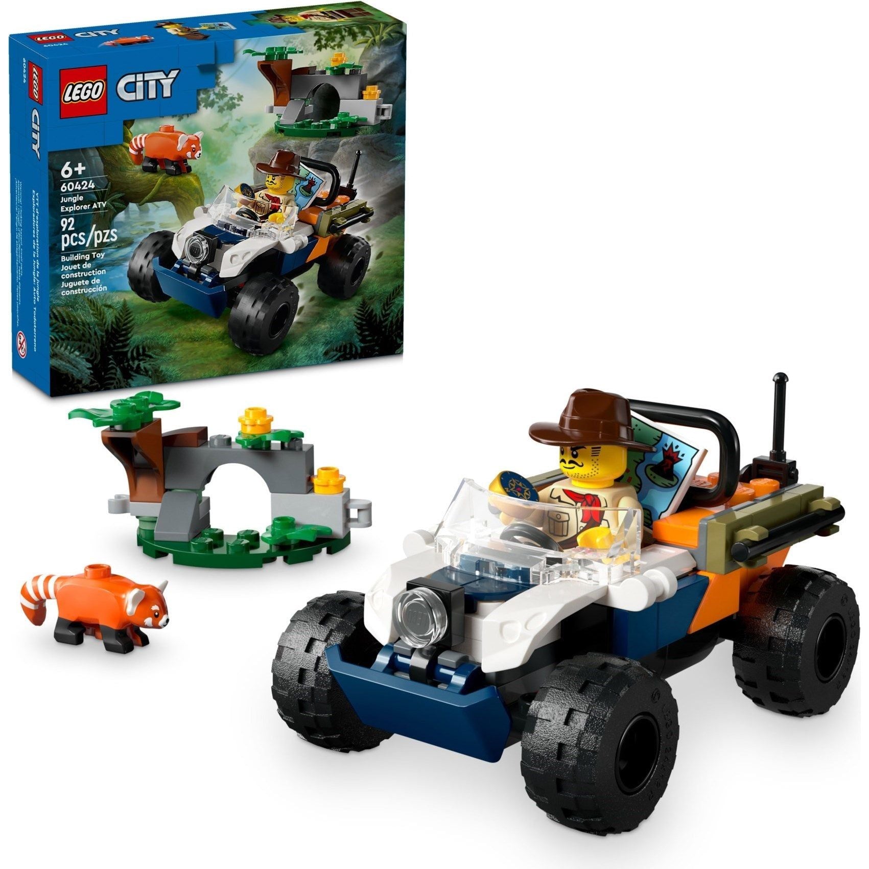 LEGO City Dschungelforscher-Quad 60424