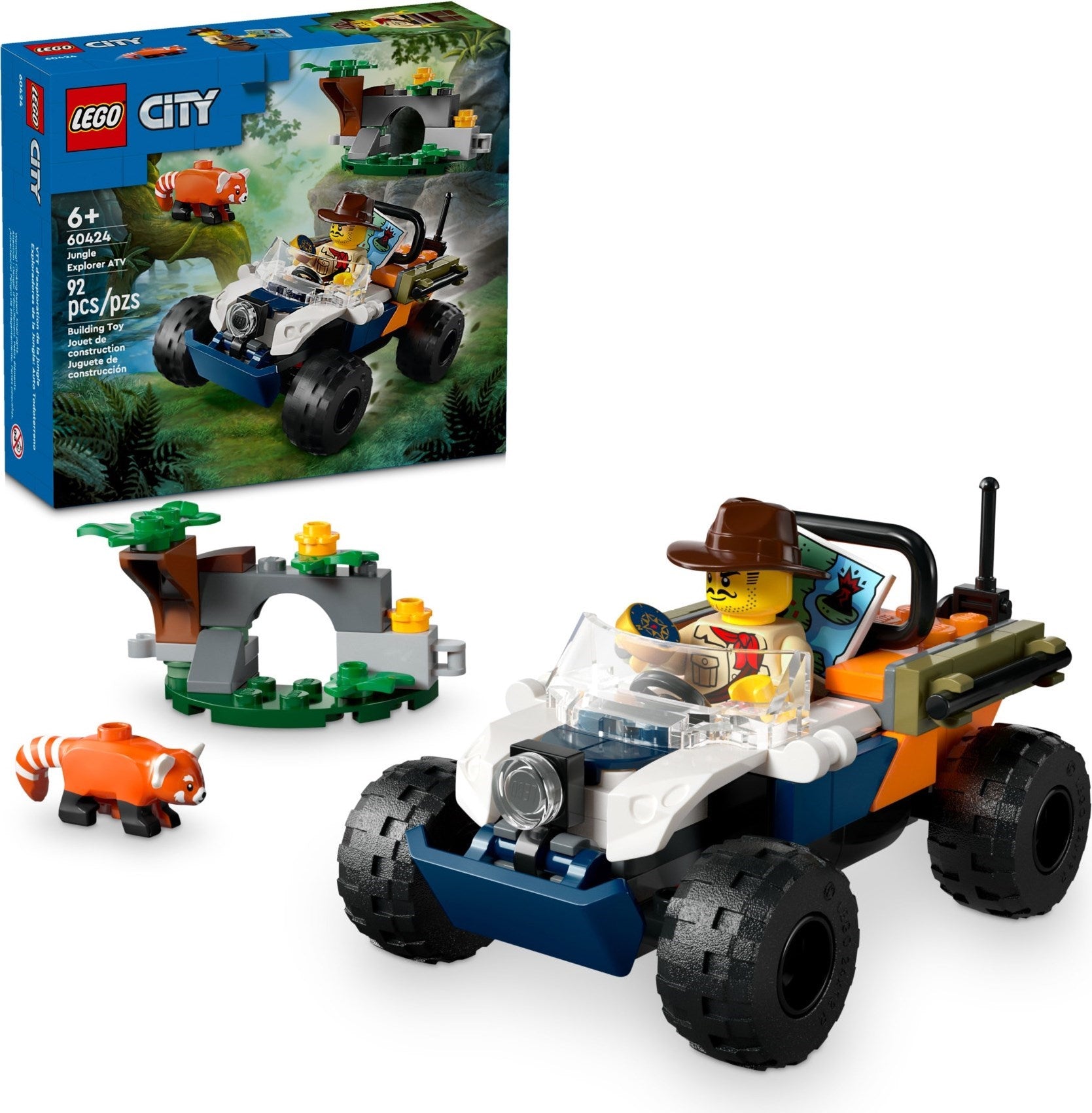 LEGO City Dschungelforscher-Quad 60424