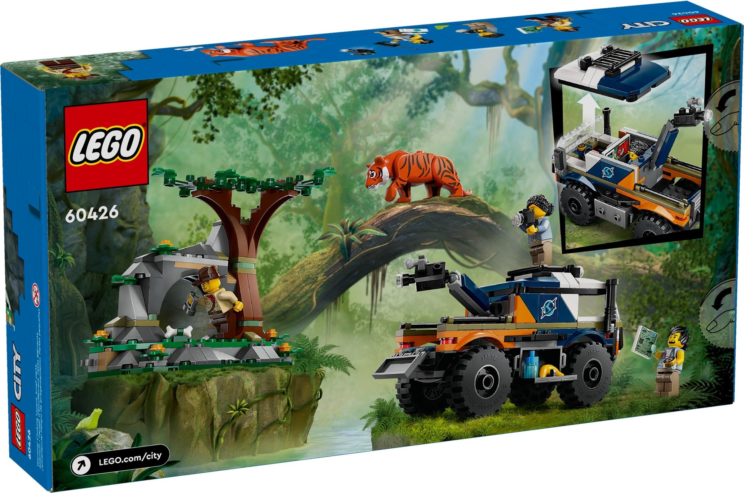 LEGO City Dschungelforscher-Truck 60426