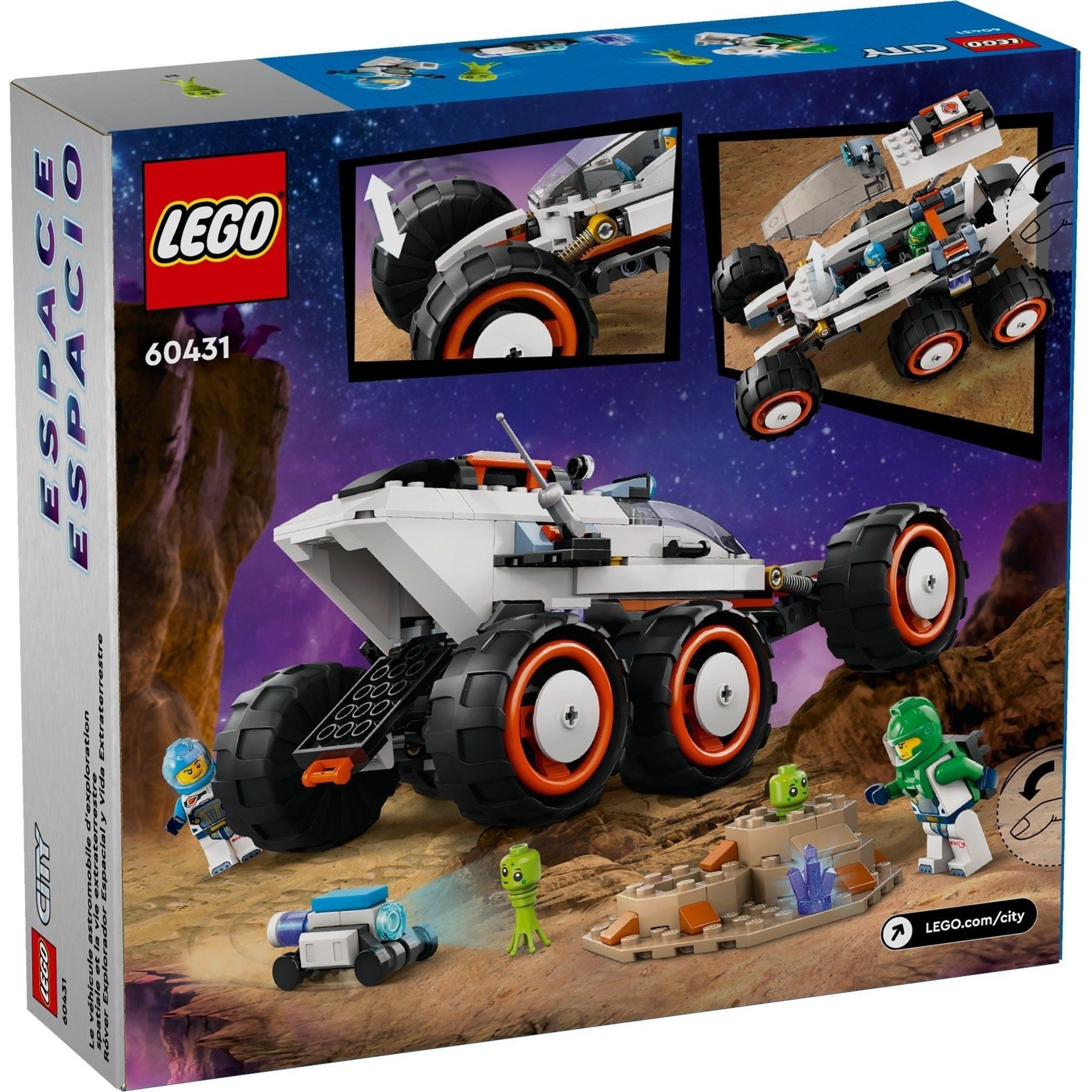 LEGO City Weltraum-Rover mit Ausserirdischen 60431