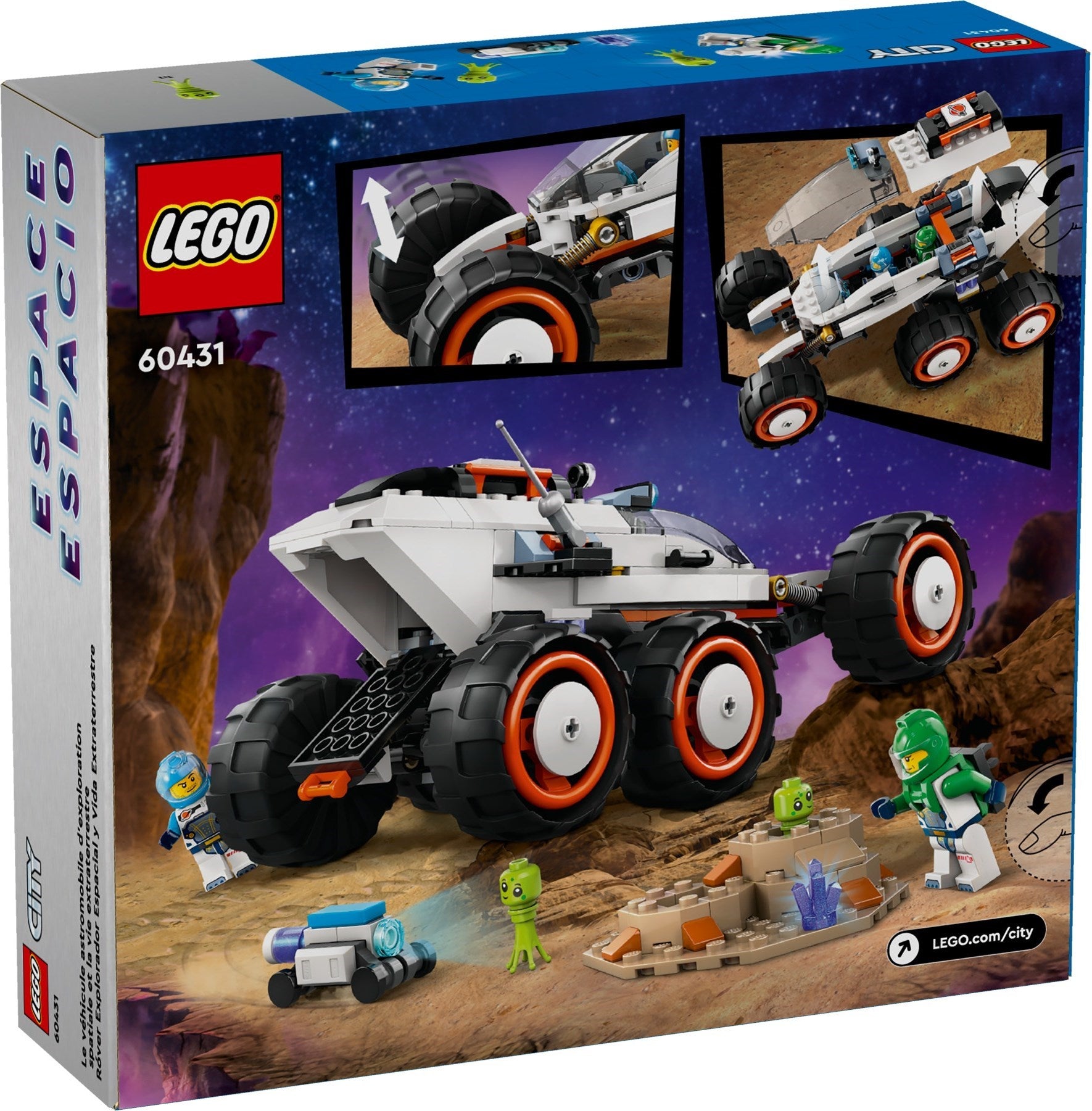 LEGO City Weltraum-Rover mit Ausserirdischen 60431