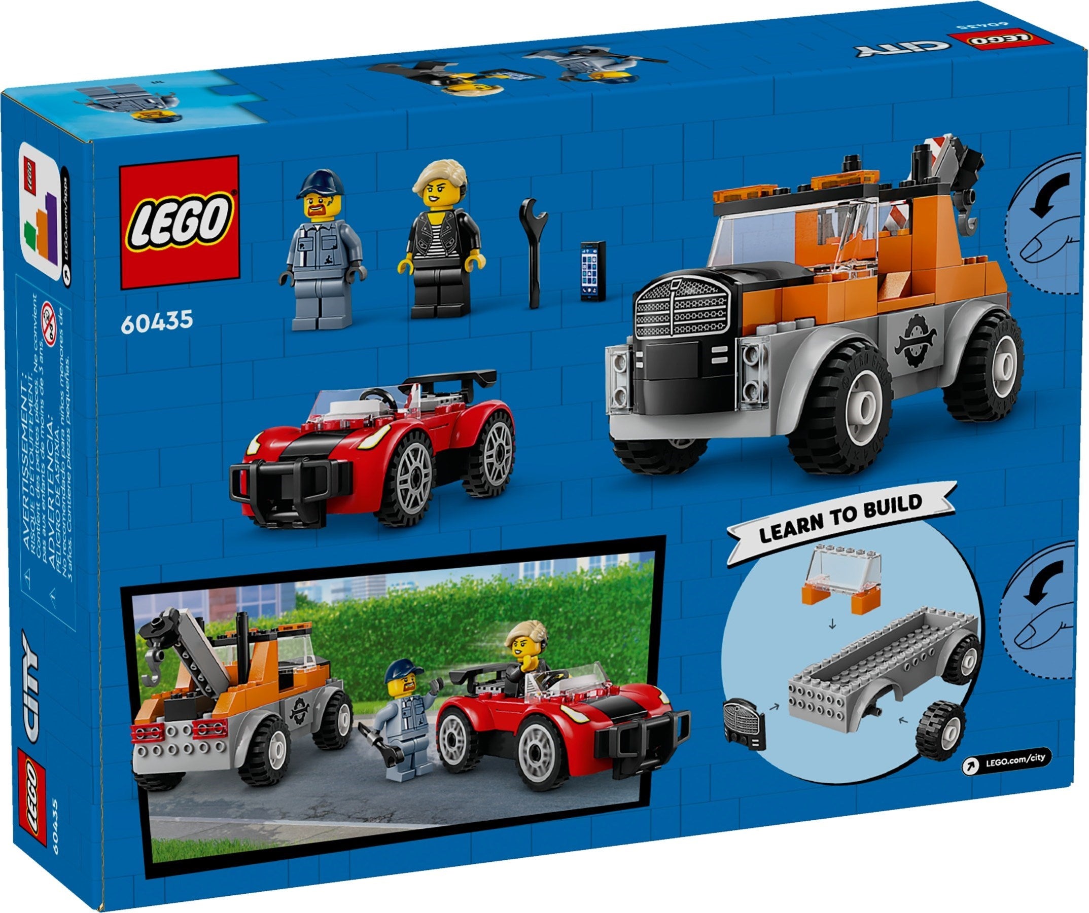 LEGO City Abschleppwagen mit Sportauto 60435