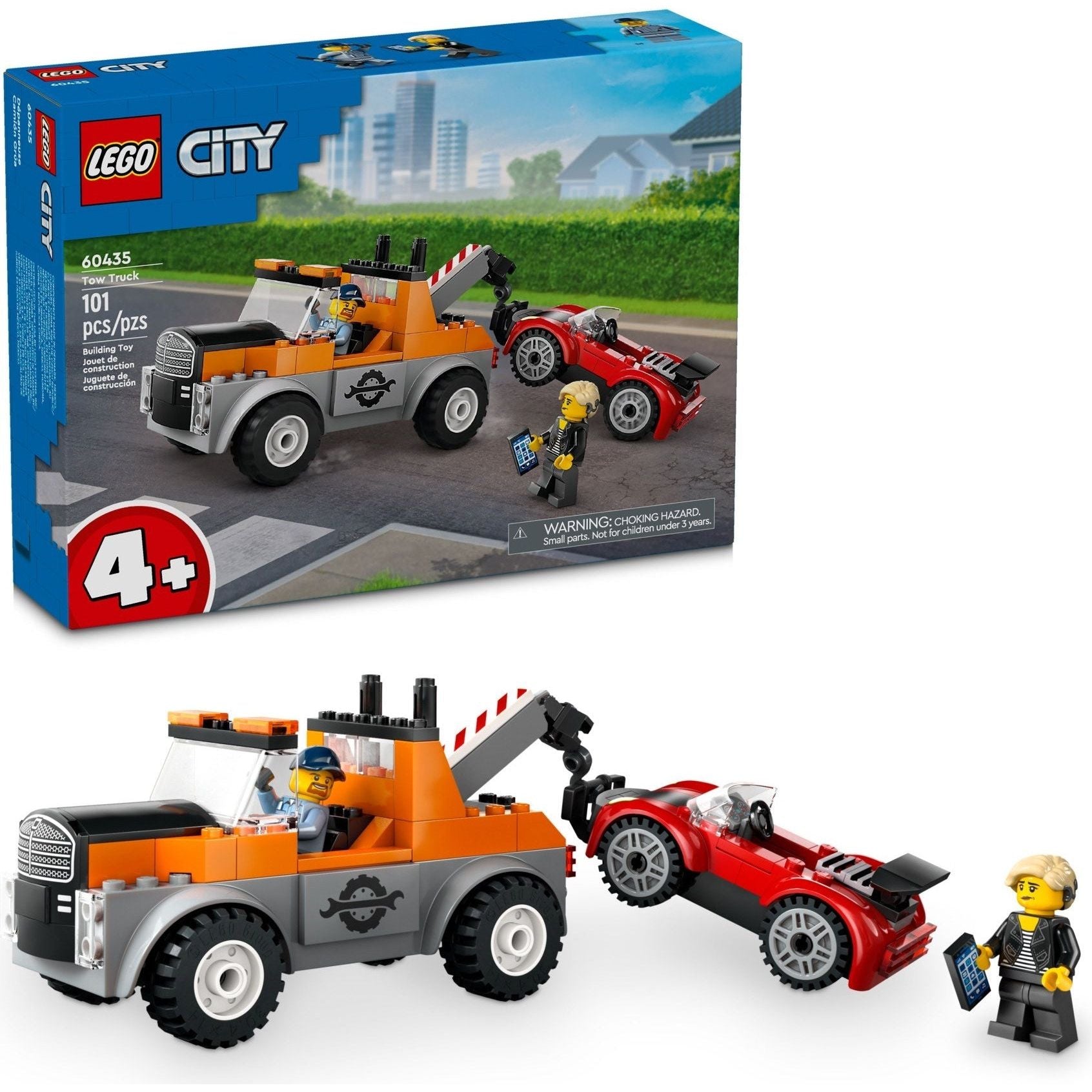 LEGO City Abschleppwagen mit Sportauto 60435