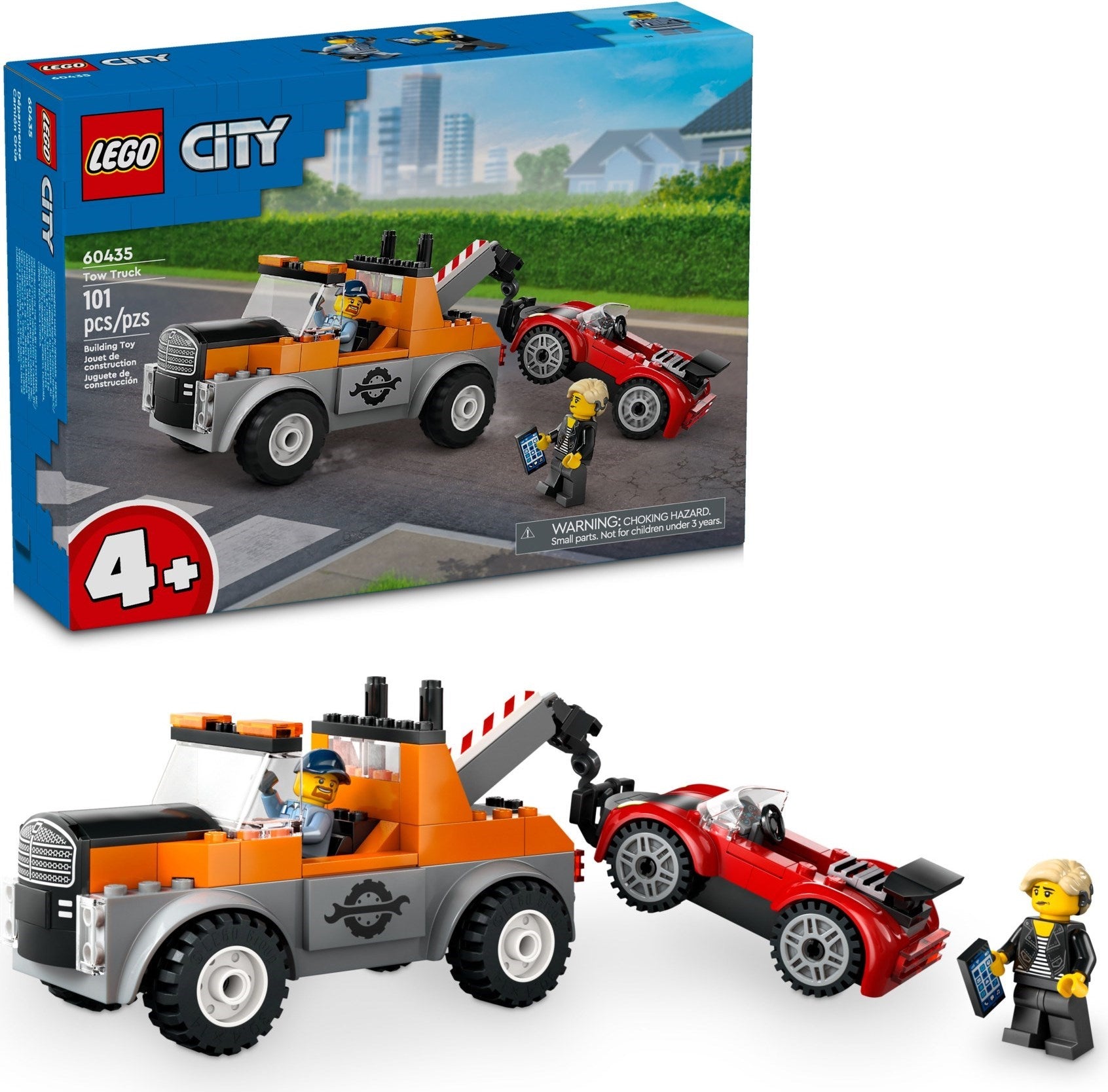 LEGO City Abschleppwagen mit Sportauto 60435