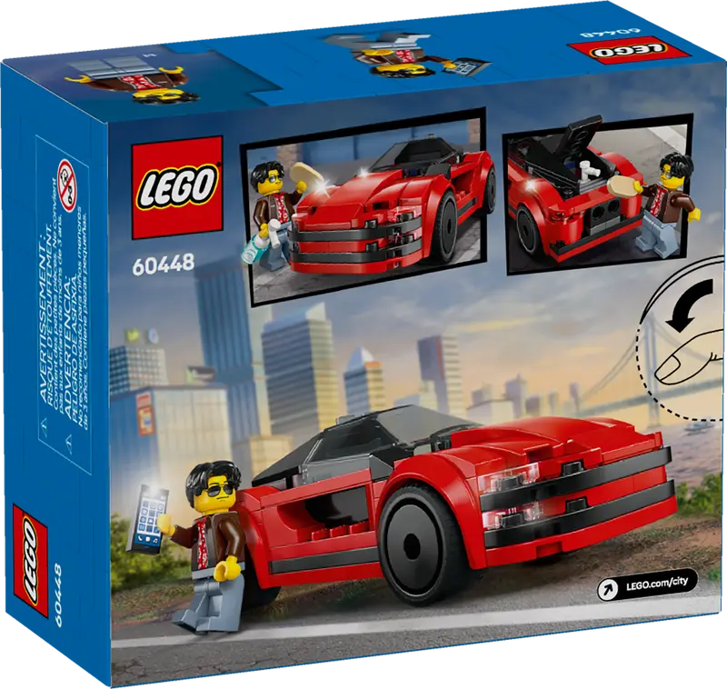 LEGO City Roter Sportwagen 60448