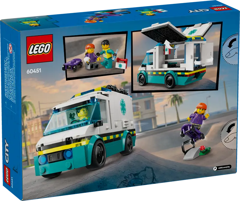 LEGO City Rettungswagen 60451