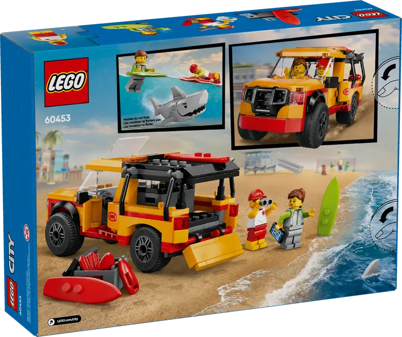 LEGO City Einsatzfahrzeug der Rettungsschwimmer 60453