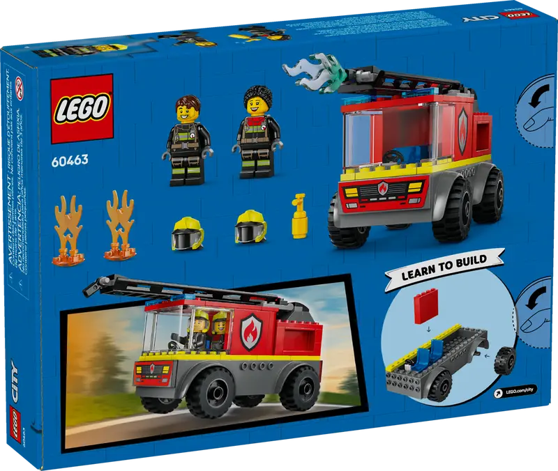 LEGO City Feuerwehr Feuerwehrleiterfahrzeug 60463