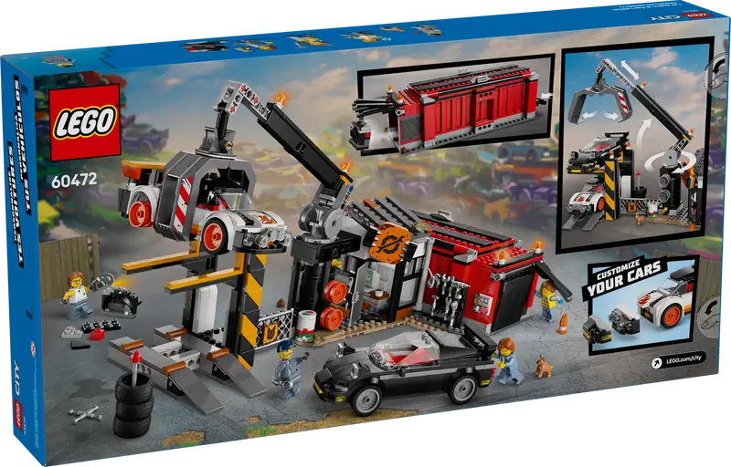 LEGO City Schrottplatz mit Autos 60472