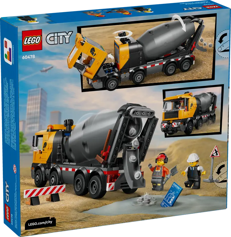 LEGO City Betonmischer 60478