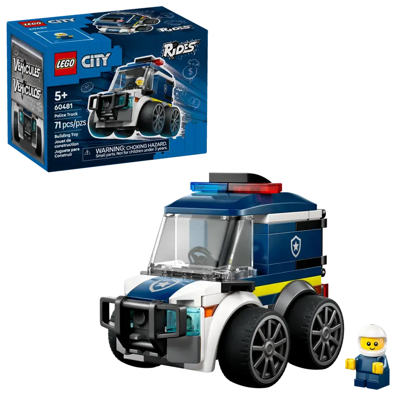 LEGO City Coole Flitzer – Polizei-Truck 60481