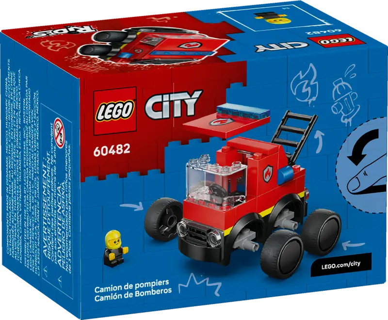 LEGO City Coole Flitzer – Löschauto 60482