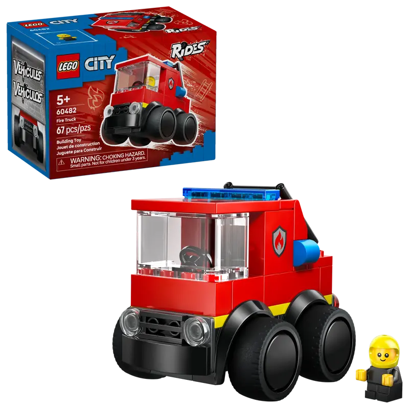 LEGO City Coole Flitzer – Löschauto 60482