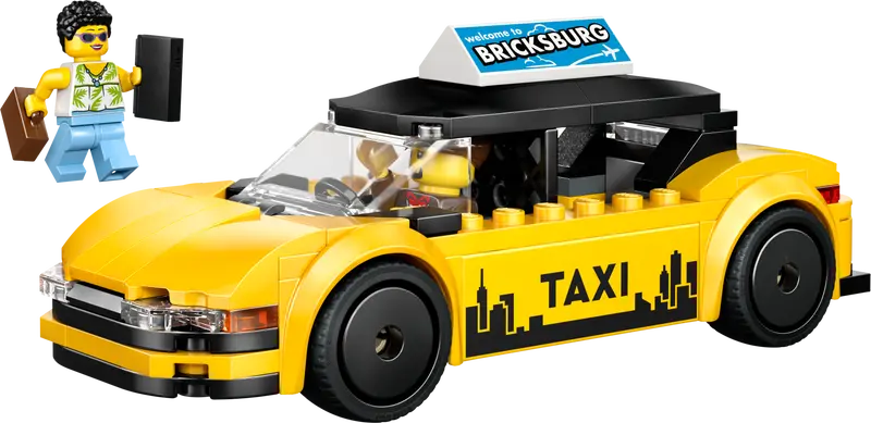 LEGO City Gelbes Taxi 60487