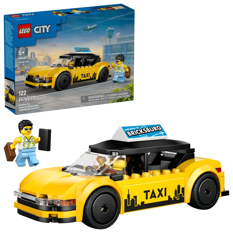 LEGO City Gelbes Taxi 60487