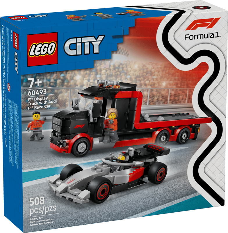 LEGO City F1 Truck mit Audi F1 Rennwagen 60493