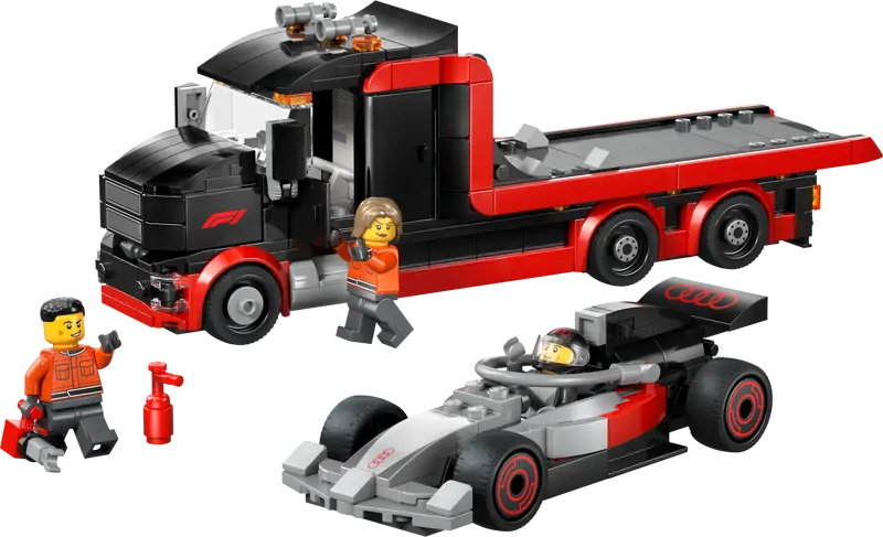 LEGO City F1 Truck mit Audi F1 Rennwagen 60493