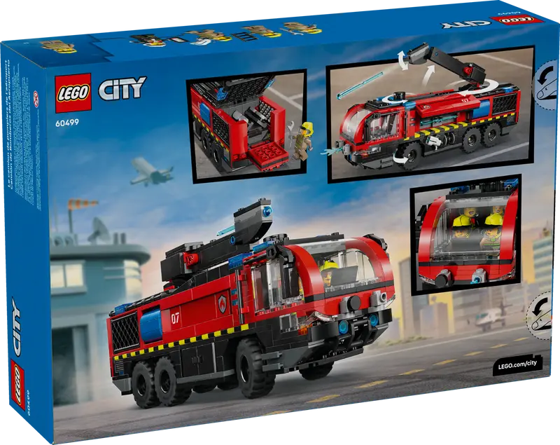 LEGO City Flughafenlöschfahrzeug 60499