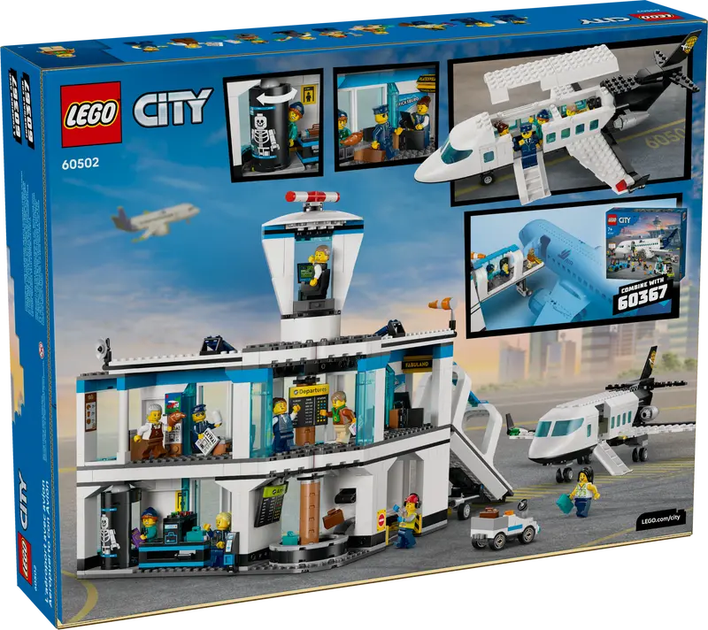 LEGO City Flughafen mit Flugzeug 60502