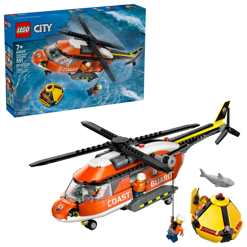LEGO City Hubschrauber der Küstenwache 60503