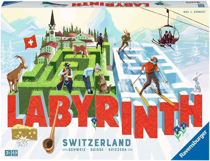 Jeu familial Ravensburger Labyrinth Swiss Edition