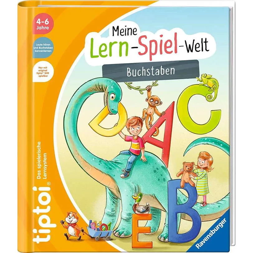 Tiptoi Buch Buchstaben, d Meine Lern-Spiel-Welt, 16 Seiten, ab 4 Jahren, ohne Stift