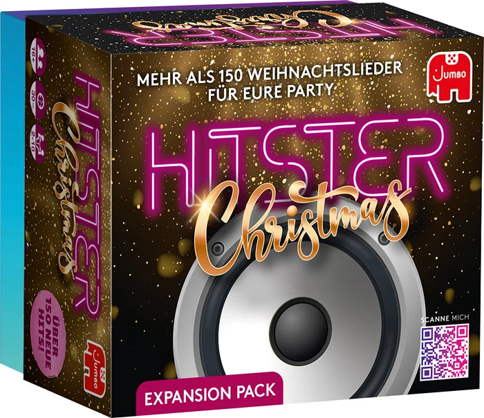 Hitster Christmas, d ab 16 Jahren, 2-10 Spieler, Musik-Kartenspiel mit App