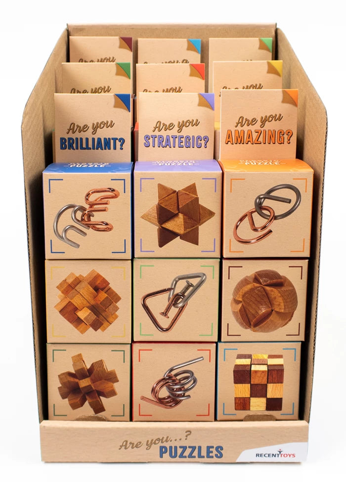 Puzzle-Spiele Metall / Holz