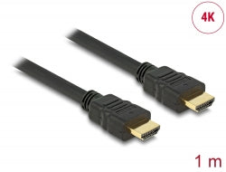 Delock HDMI (Typ A) — HDMI (Typ A) (1 m, HDMI)