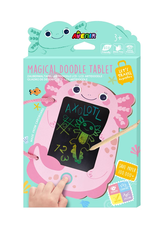 Avenir Zaubermaltafel Axolotl