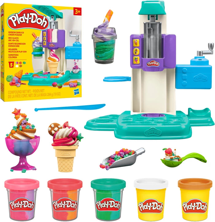 Play-Doh Regenbogen Eismaschine