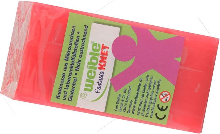 Blockknete 250 g, pink